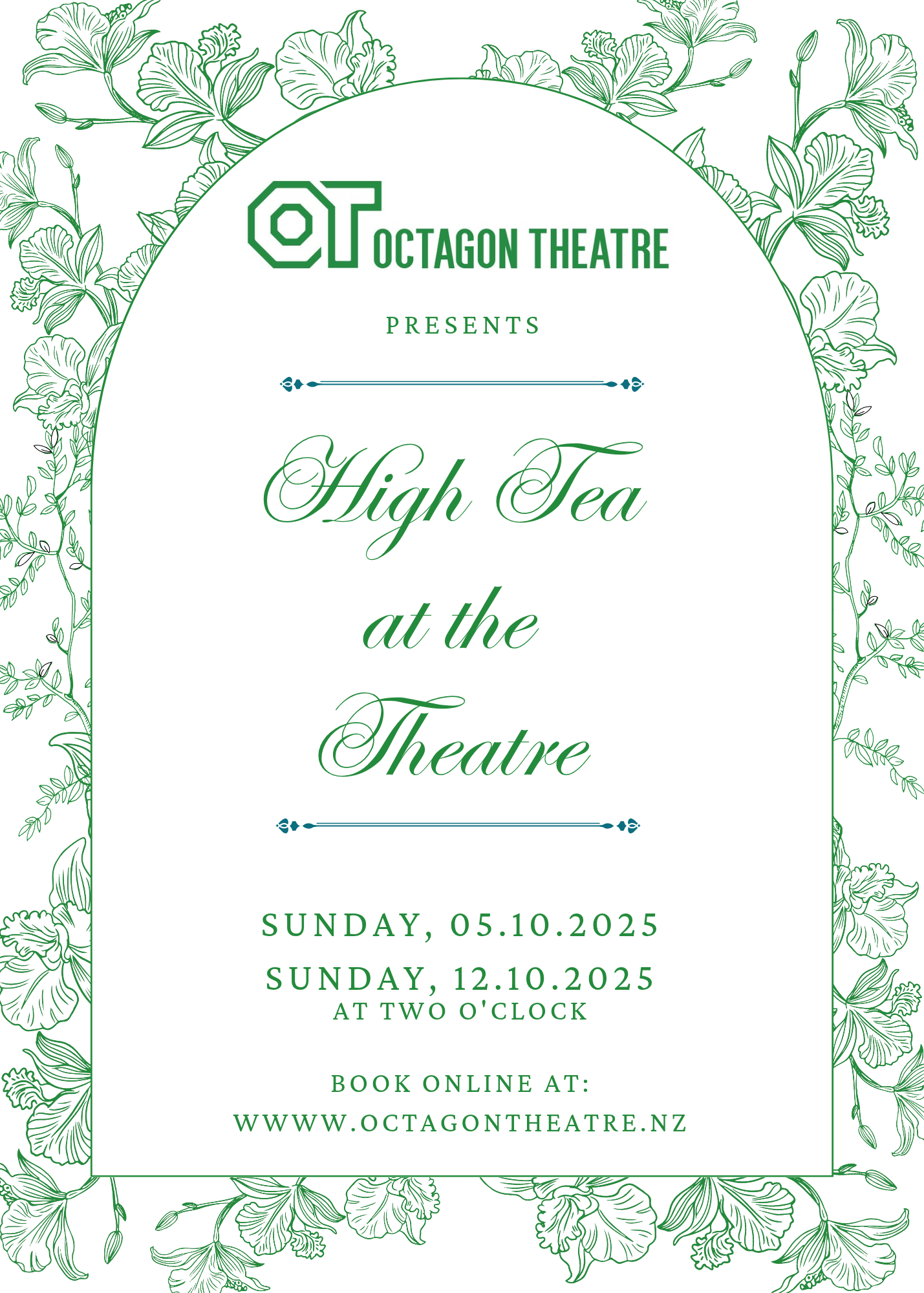 High Tea at the Theatre